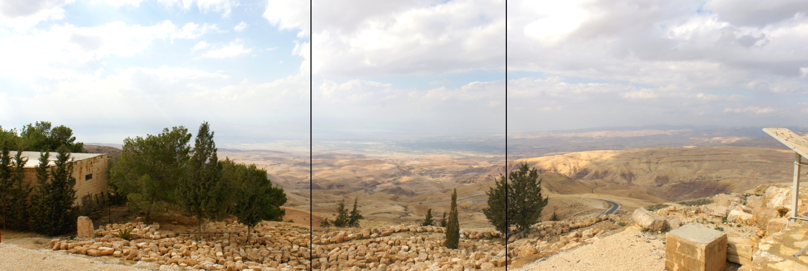 Viewing the Promised Land, Moses Looks Even at the Transjordan 